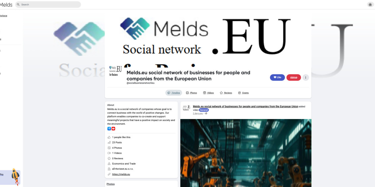 Melds.eu: A New Era of Business Connections