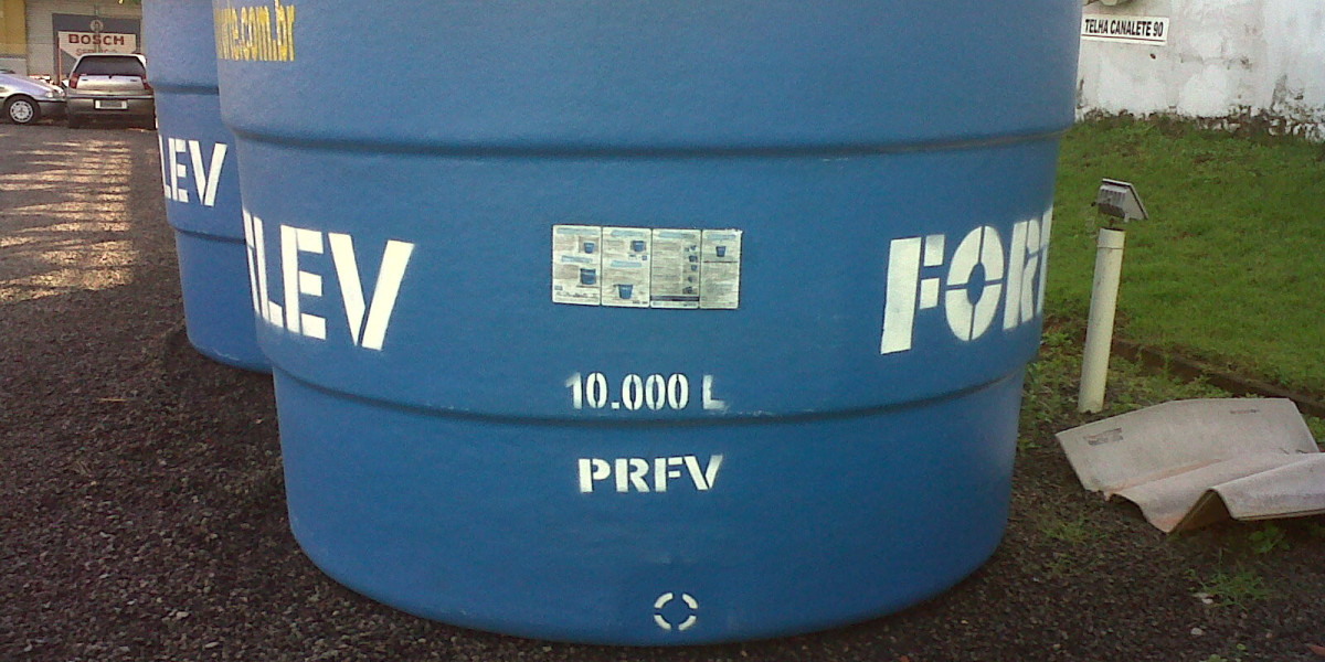 Tanque Polietileno 10 000l Azul Fortlev